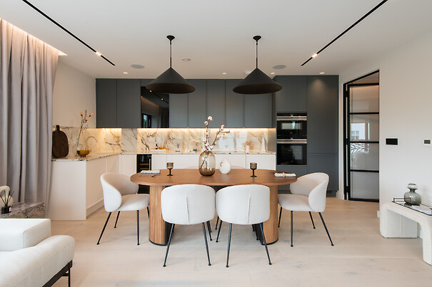 Queens Park Residences Kitchen Living