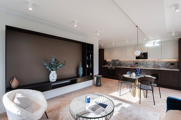 Westlodge development living room